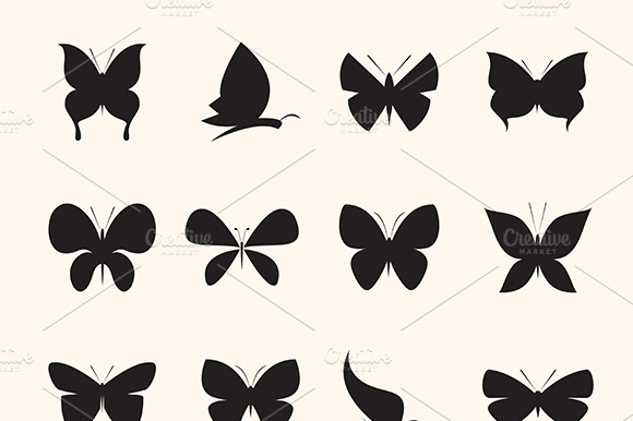 Vector Group Of Butterfly
