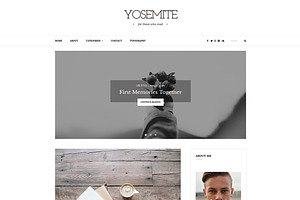 Yosemite - A WordPress Blog Theme