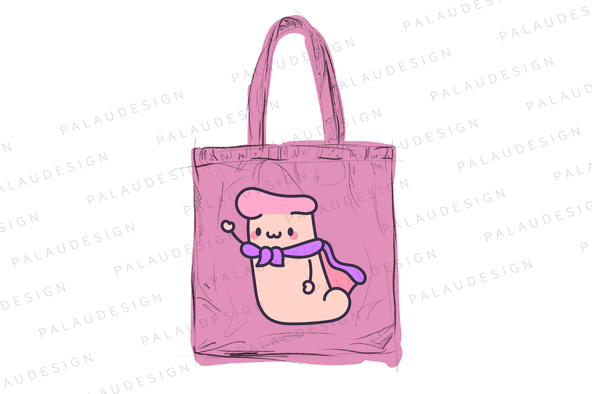 Cute Kawaii Male organ Characters, a Decorative Illustration by Palau (Photo 5 of 12)