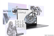 CHROME Design Set 131 Objects, an Object Graphic by Kaleriia (Thumbnail 12 of 12)