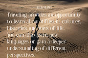 Zaloma, a Serif Font by Zaloma Studio (Thumbnail 4 of 10)