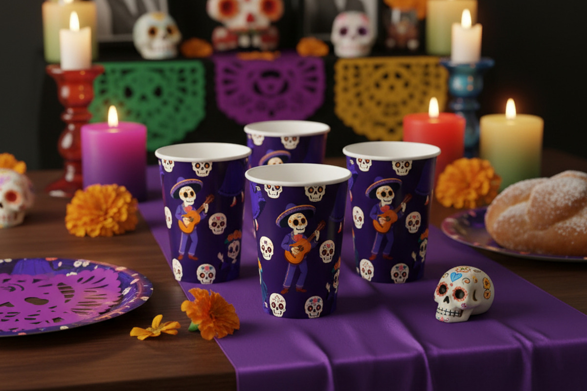 Cute Day of the Dead Set, a Seasonal Illustration by Bielousova Art (Photo 7 of 9)