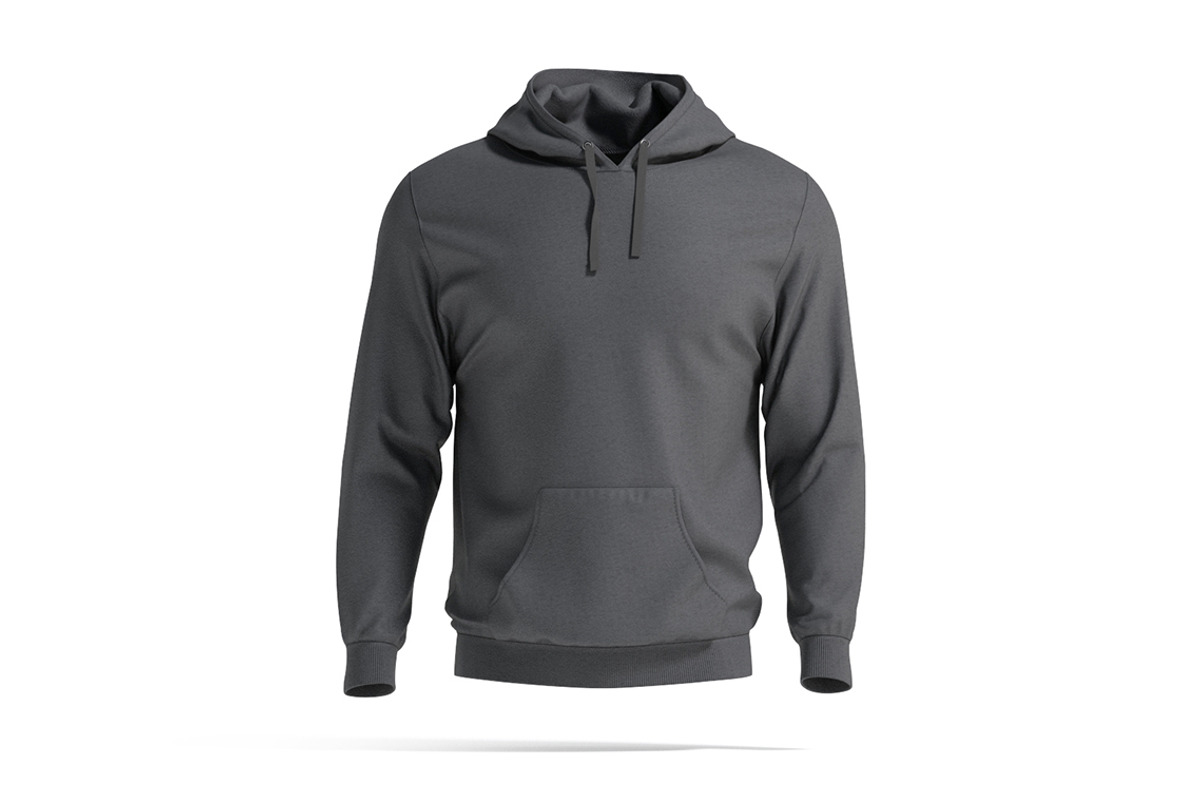 Black Sports Hoodie 3D Model, an Object 3D Model by rebrandy (Photo 1 of 9)