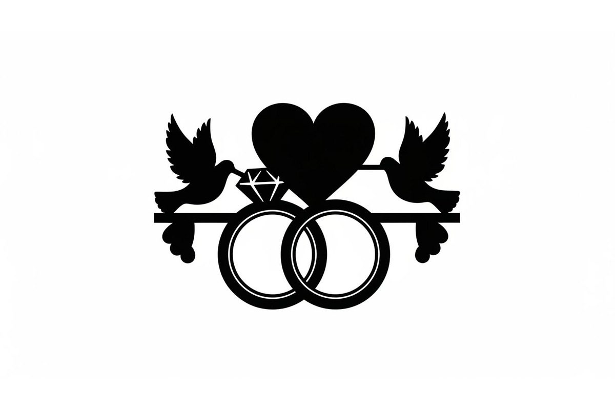 Nature Wedding Decorative Element, a Graphic by Gfx_Store (Photo 2 of 13)