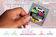 Iconic Media Business Card, a Business Card Template by Marvel (Thumbnail 1 of 6)