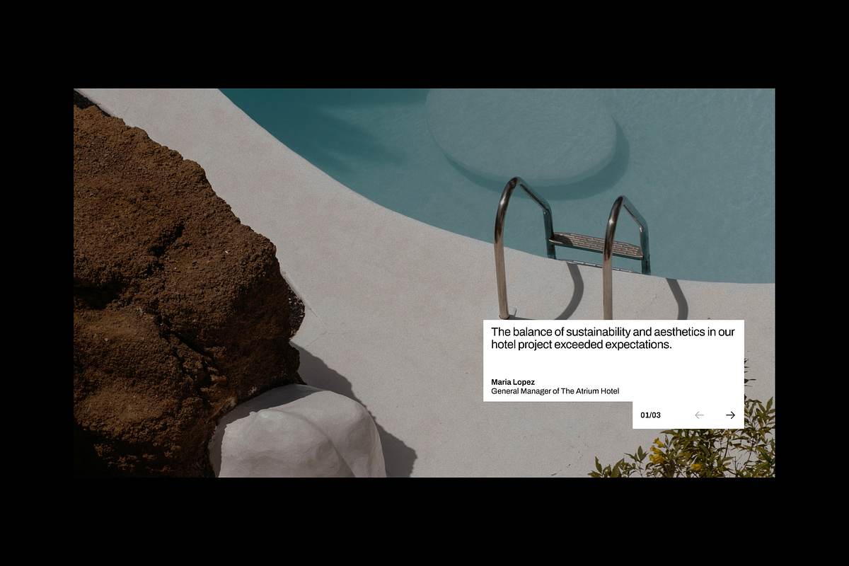 Architecture Website Framer Template, an UI Kit Template by Rozepaars Design (Photo 5 of 5)