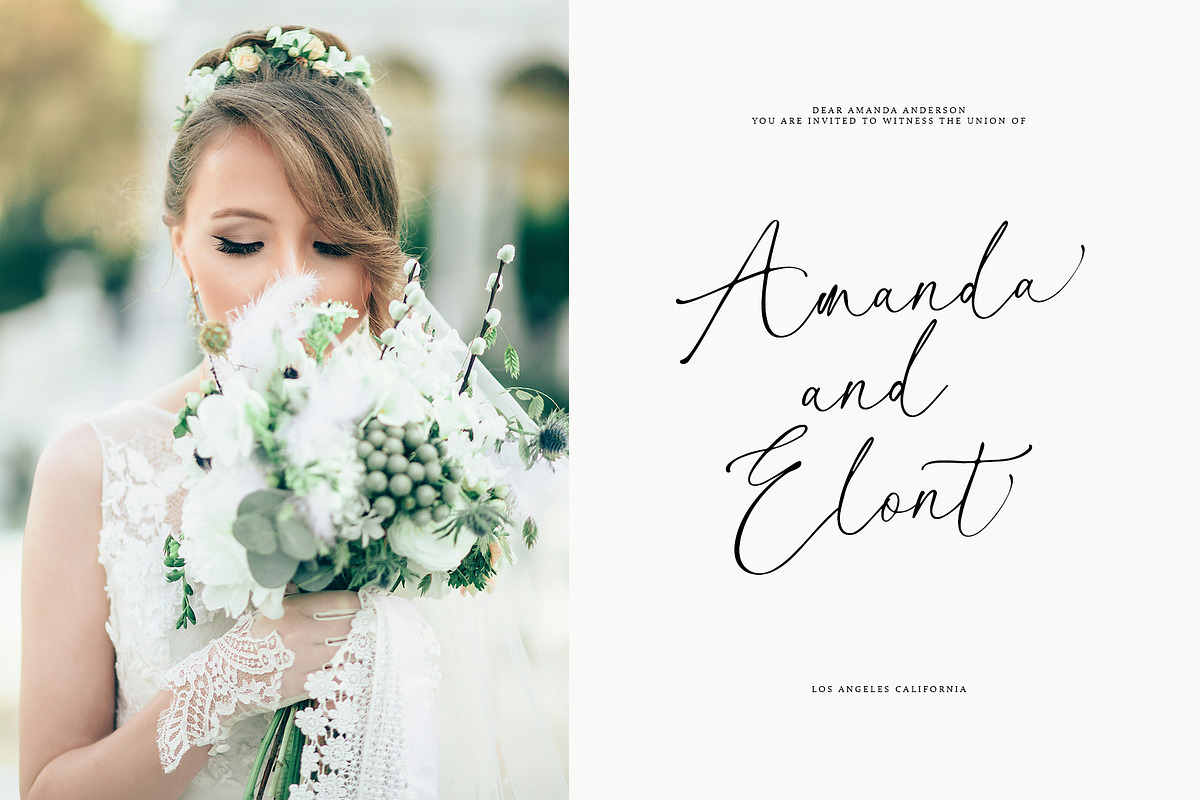 Cellita Script, a Script Font by Realtype (Photo 3 of 10)