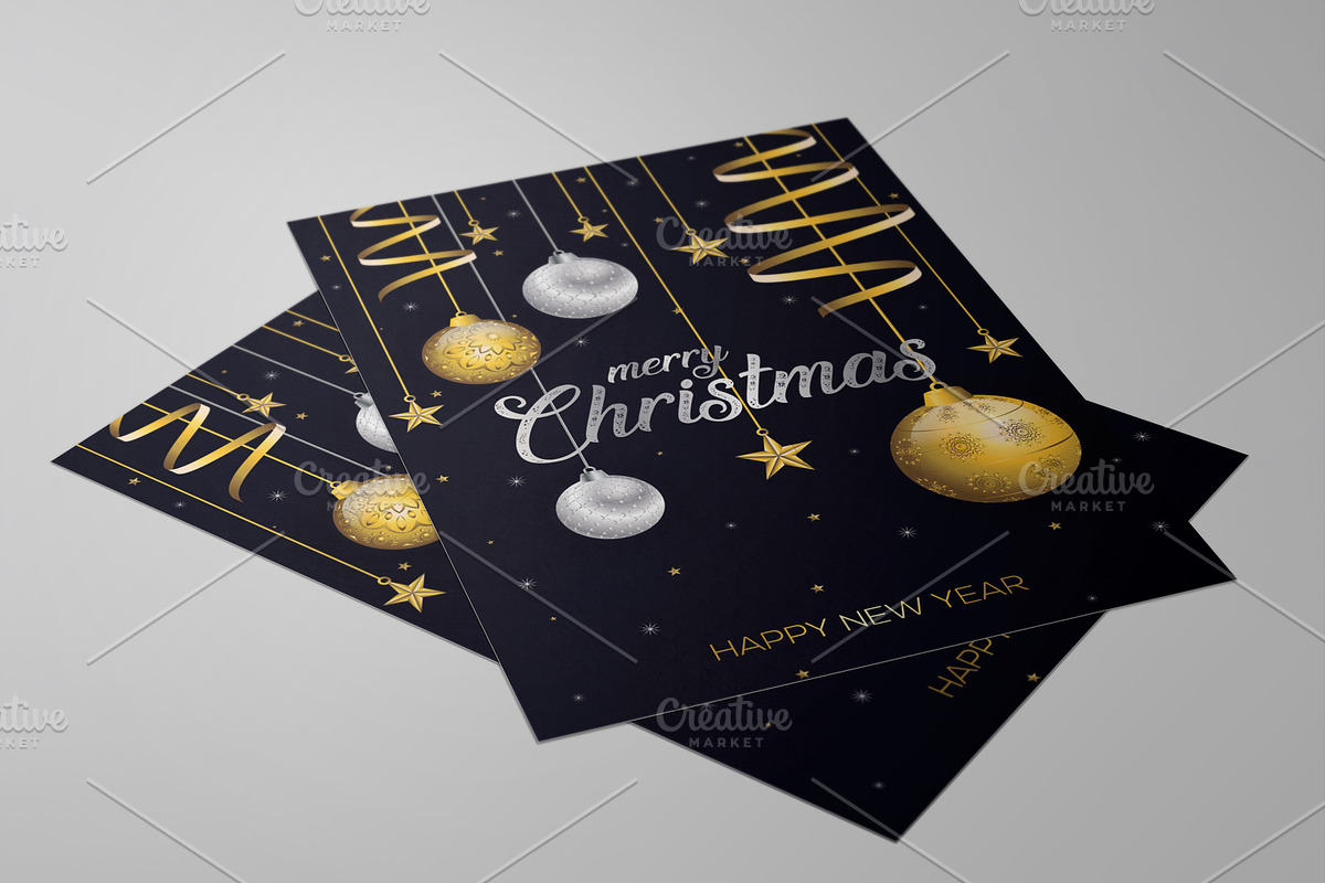 Christmas & New Year Flyer Template, a Flyer Template by zahidhossainalif (Photo 5 of 5)
