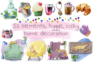 Hygge cozy elements
