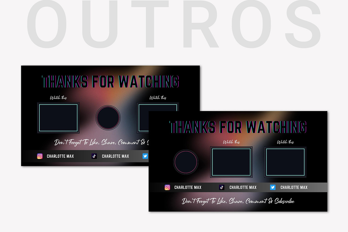YouTube Brand Kit, Thumbnail | Canva, a Social Media Template by TheBrightGrap (Photo 5 of 6)