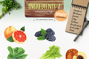 The Foodie Kit - Food Illustrations, an Animal Illustration by Lisa's Balcony (Thumbnail 3 of 12)