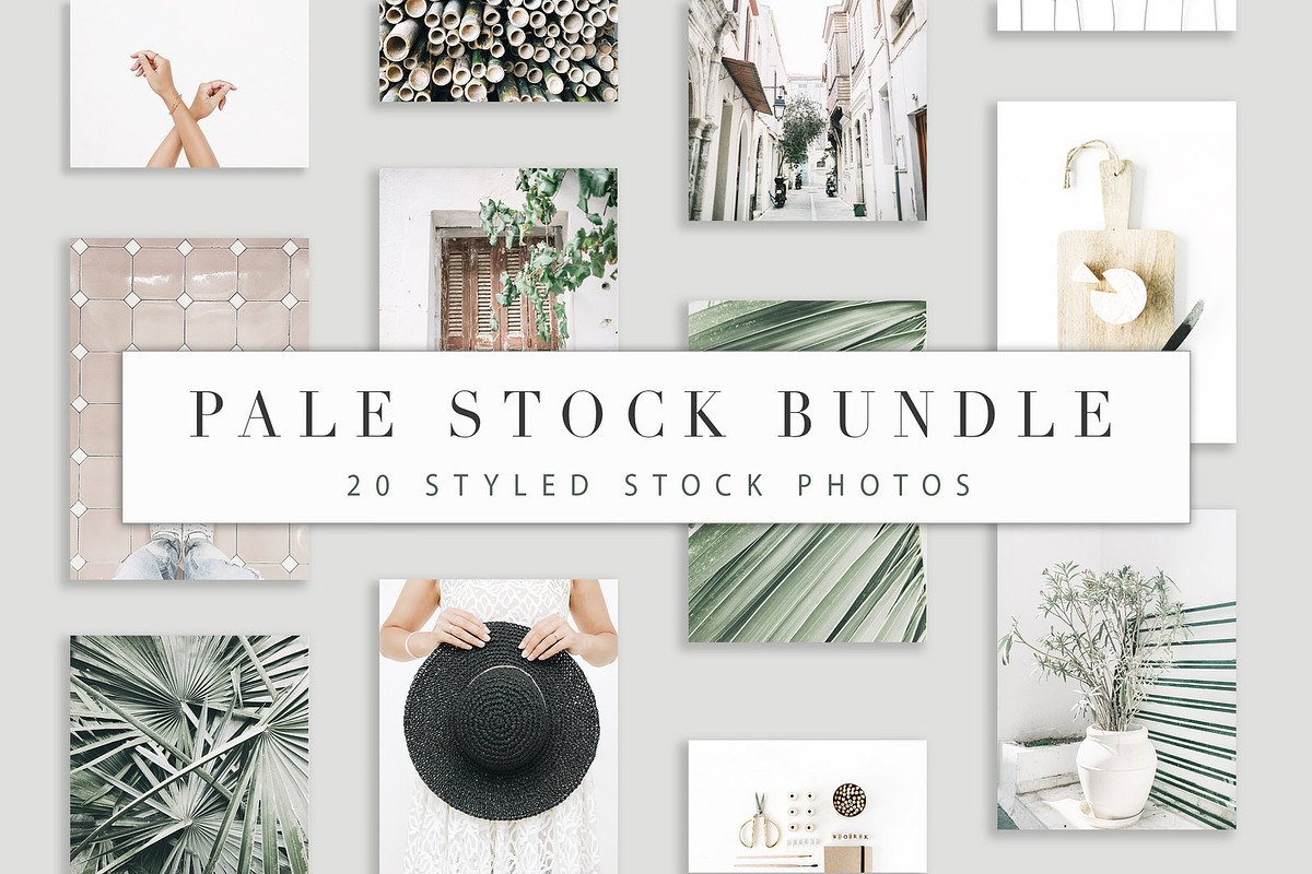 Pale Stock Bundle 1, a Beauty & Fashion Photo by Floral Deco (Photo 1 of 3)