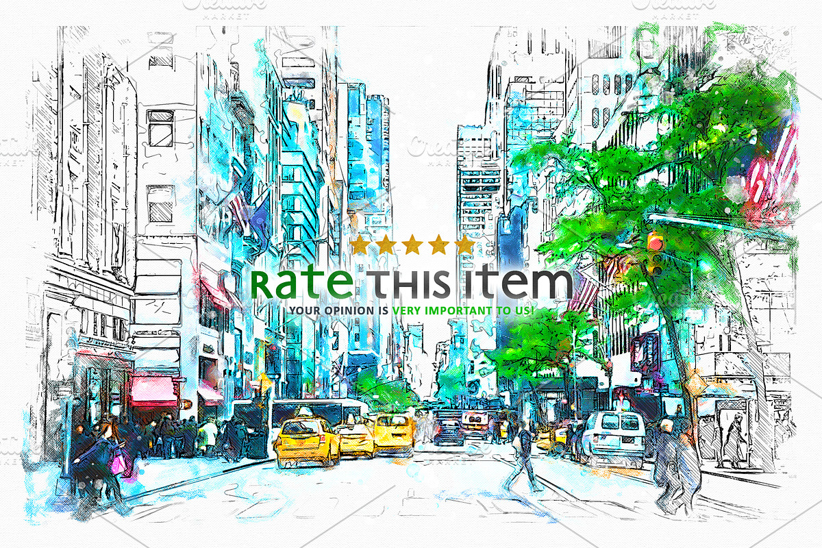 Color Sketch Photoshop Action, an Action Add-On by A R T M A R T (Photo 9 of 9)