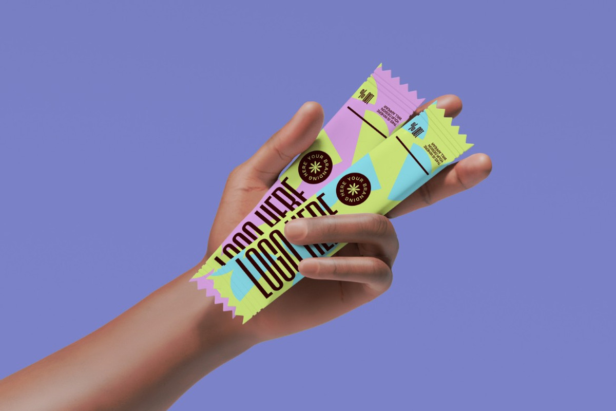 Stick Sachet Mockup, a Packaging Mockup by graphicook (Photo 2 of 4)