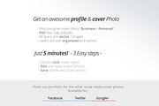 Social Collage | Google+ Cover Photo, a Templates & Theme by Pixel Strawberry (Thumbnail 2 of 2)