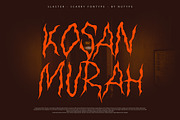Slaster - A Scarry Horror Fontype, a Blackletter Font by NuType (Thumbnail 3 of 9)