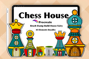 Build Village Chess House Fairy