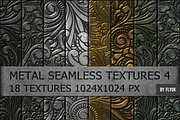 brushed metal texture pack vol 1, a Texture Graphic by FlyOk (Thumbnail 5 of 6)