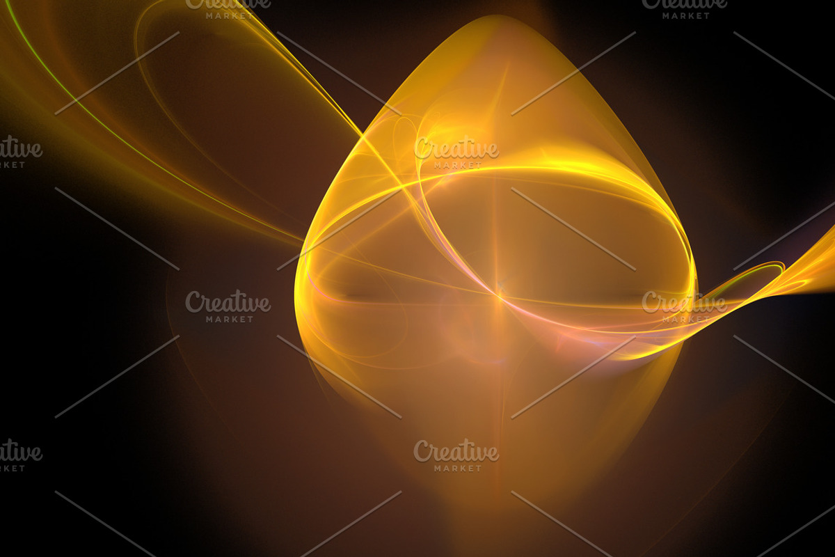 Fire curves and waves abstract background, a Pattern Graphic by HighRes ...