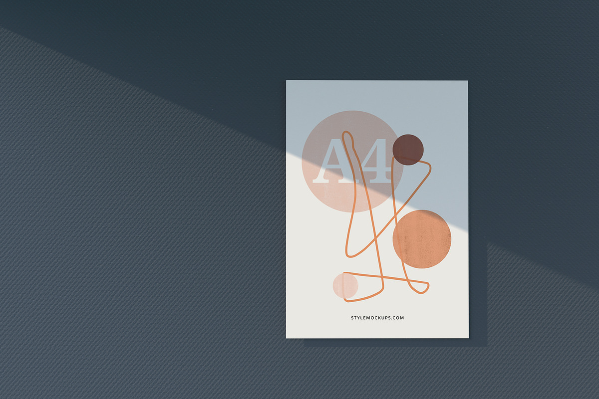 A4 Paper Letterhead / Flyer Mockup, a Print Template by StyleMockups (Photo 2 of 7)
