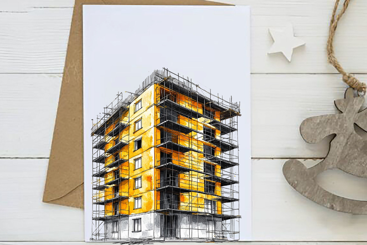 Cute Construction Watercolor Clipart, an Illustration by Designworld (Photo 6 of 9)