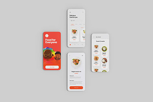 App UI Mockup / Phone Screen Mockup