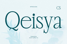 CS Qeisya – Contemporary Font