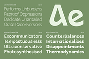 Bangel - Modern Display Logo Font, a Sans Serif Font by Sensatype (Thumbnail 5 of 15)