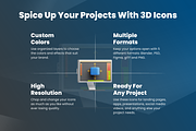 3D Engineering Icons, an Object 3D Model by Flat Icons (Thumbnail 4 of 8)