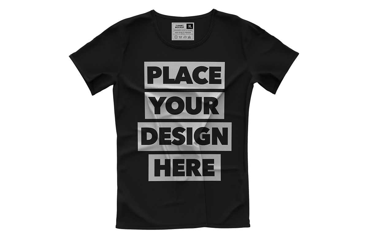 T-Shirt Mockup - 62 Files, a Shirt Mockup by mockupbuys (Photo 62 of 64)