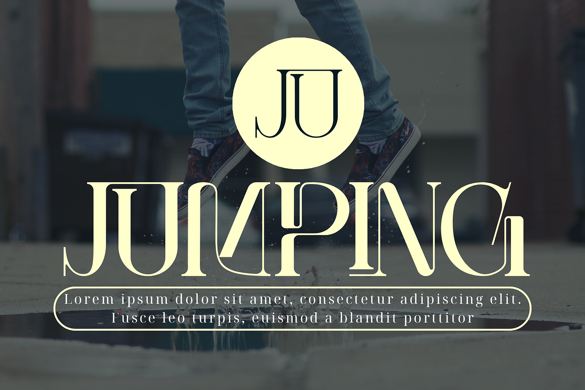 452B Sparked Font, a Serif Font by 177Studio (Photo 2 of 8)