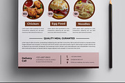 Food Flyer Design Template, a Flyer Template by MightyDesign (Thumbnail 3 of 7)