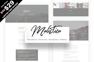 Malistica - Personal Wordpress Theme