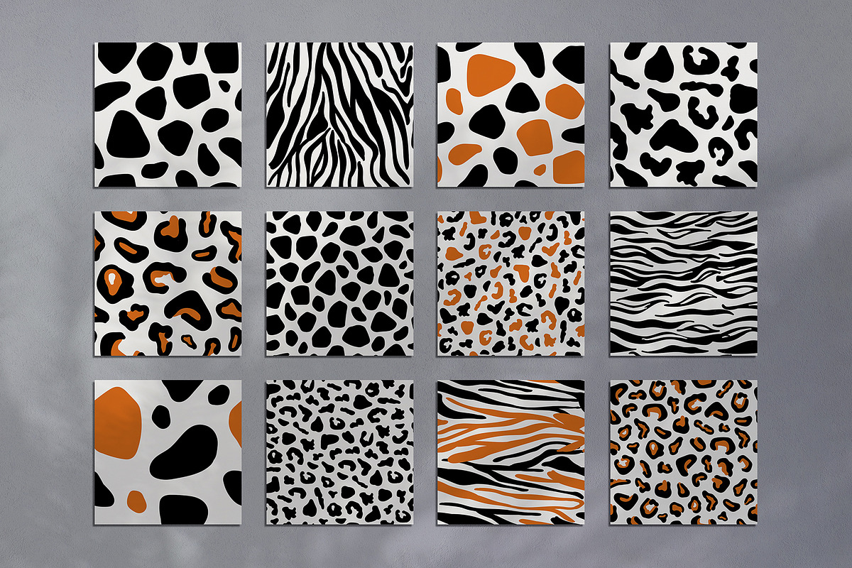 Animalista - patterns collection, a Pattern Graphic by Madiwaso (Photo 8 of 8)