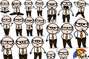 Old Man ~ Cartoon Character Set, a Person Illustration by The Toon Company (Thumbnail 3 of 7)