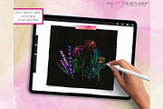 Procreate Scales Texture Brush Set, a Brush Add-On by My Fancy Design Shop (Thumbnail 6 of 9)