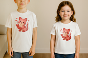 Faux Crochet Cat PNG Pink Valentine, an Animal Illustration by Craftsbeefy (Thumbnail 4 of 5)