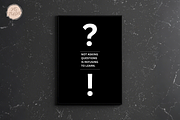 Motivational Quote Wall Art, a Decorative Illustration by YG STUDIO (Thumbnail 2 of 3)