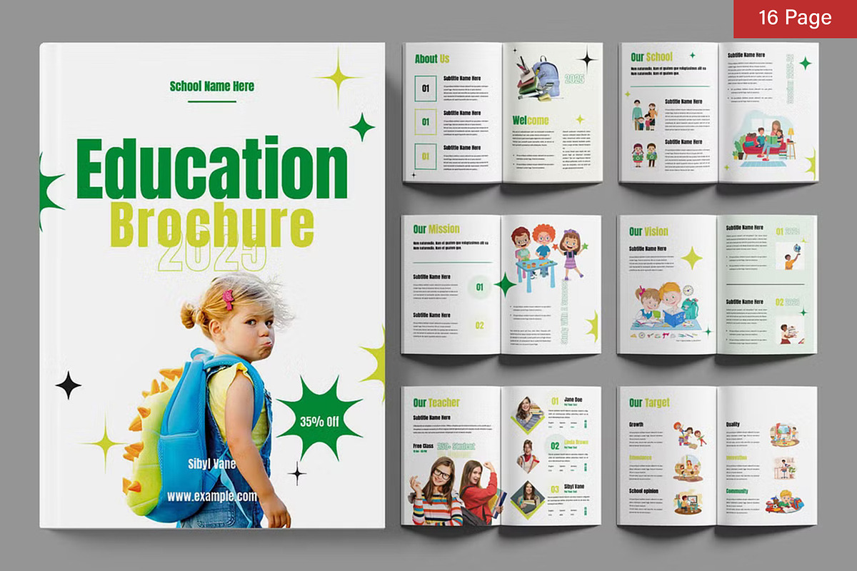 Brochure Bundle, a Brochure Template by ContestDesign (Photo 13 of 42)