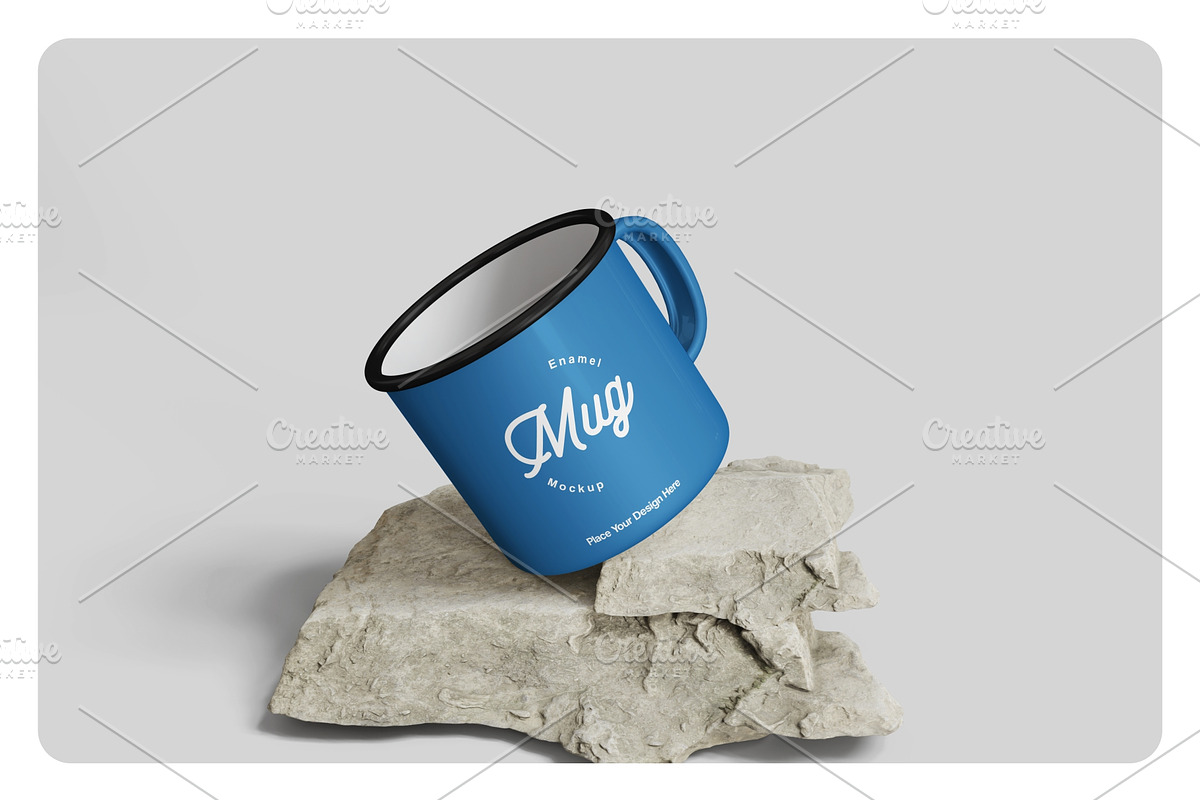 Enamel Mug Mockup, a Product Mockup by Pixie Creative (Photo 5 of 5)