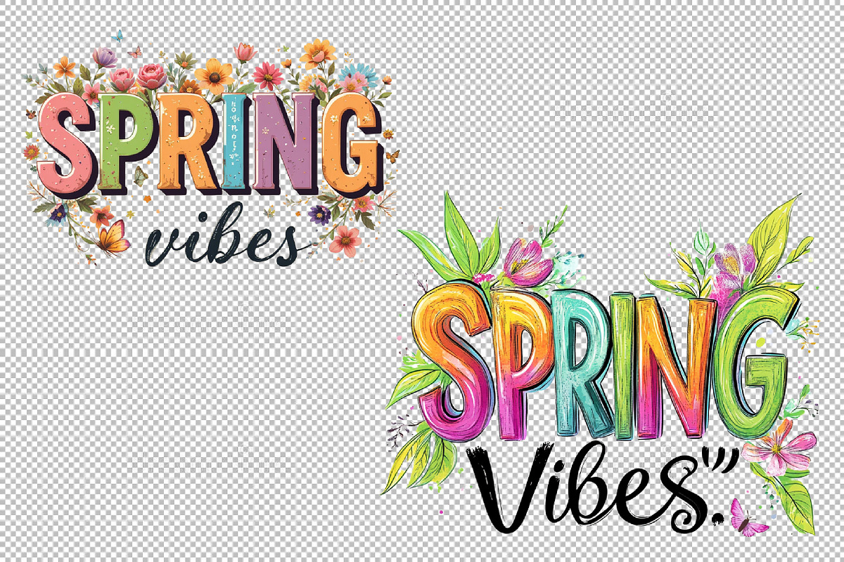Spring Vibes Summer Flowers Sublimat, an Illustration by Sublimation Artist (Photo 2 of 6)