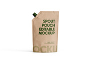 Standup Spout Pouch Mockup, a Packaging Mockup by Ram Studio LLC (Thumbnail 8 of 17)
