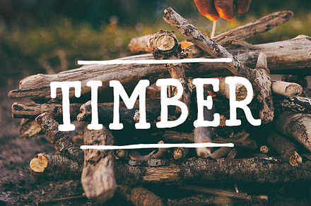 Timber Font