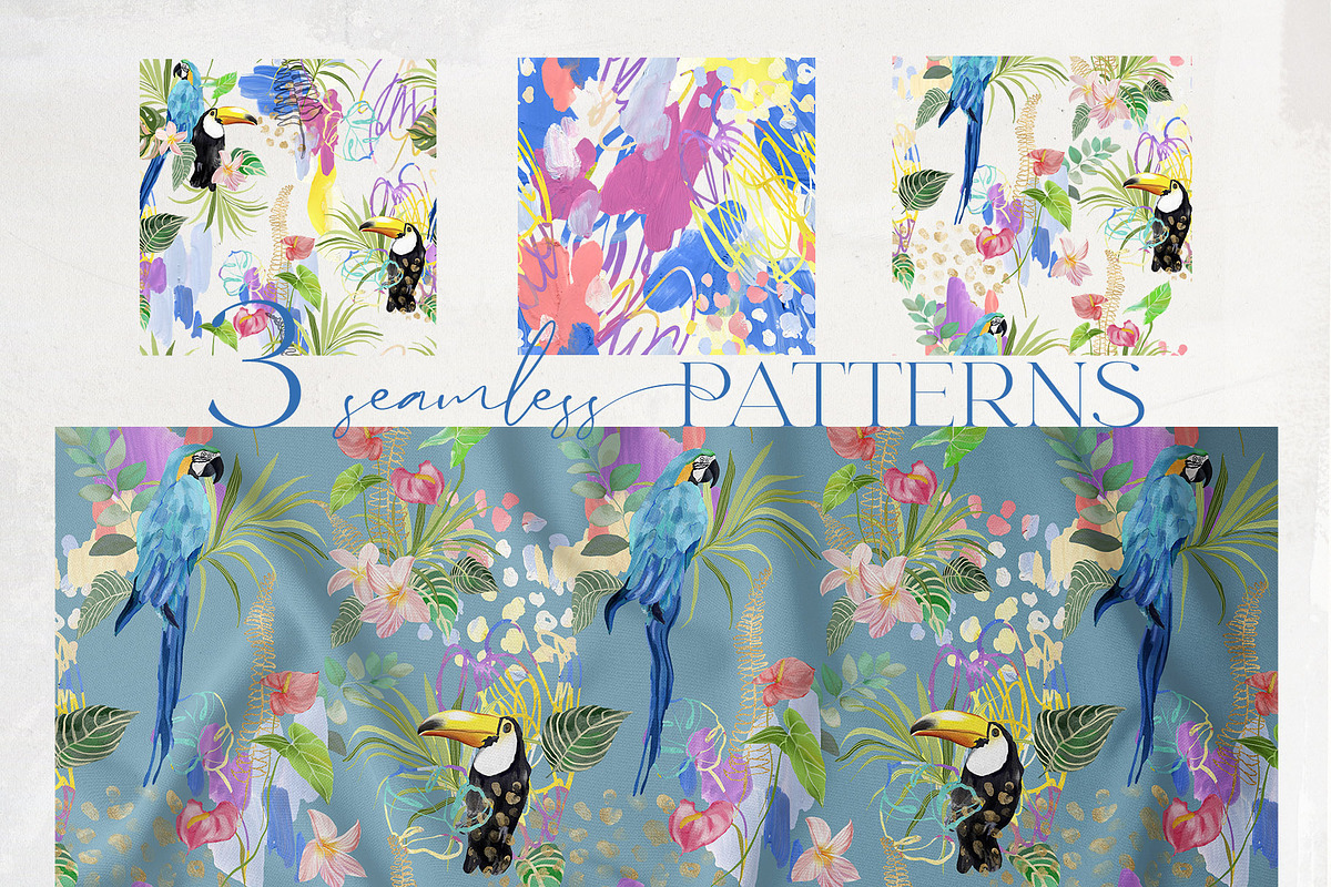 La Costa abstract backgrounds birds, a Texture Graphic by Yuliya Derbisheva (Photo 15 of 15)