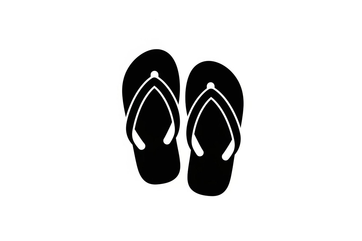 Beach Sandals Flip Flop Vector Bundl, an Illustration by jahid234 (Photo 49 of 49)