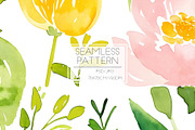 Lovely Light Watercolor Flower, a Decorative Illustration by yahu88studio (Thumbnail 2 of 6)