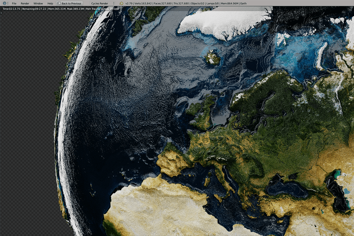 Planet Earth, an Environmental 3D Model by Studio Ochi (Photo 16 of 18)
