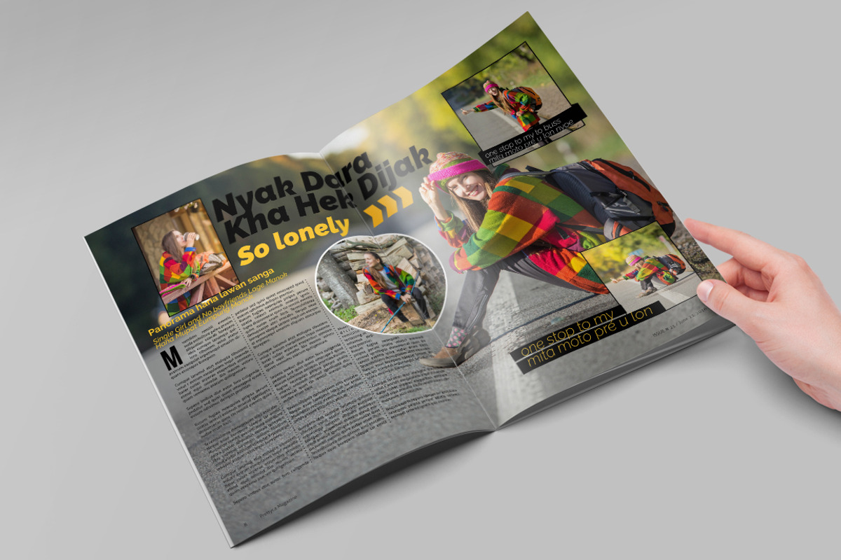Prettyca Magazines, a Magazine Template by Firtana (Photo 4 of 11)