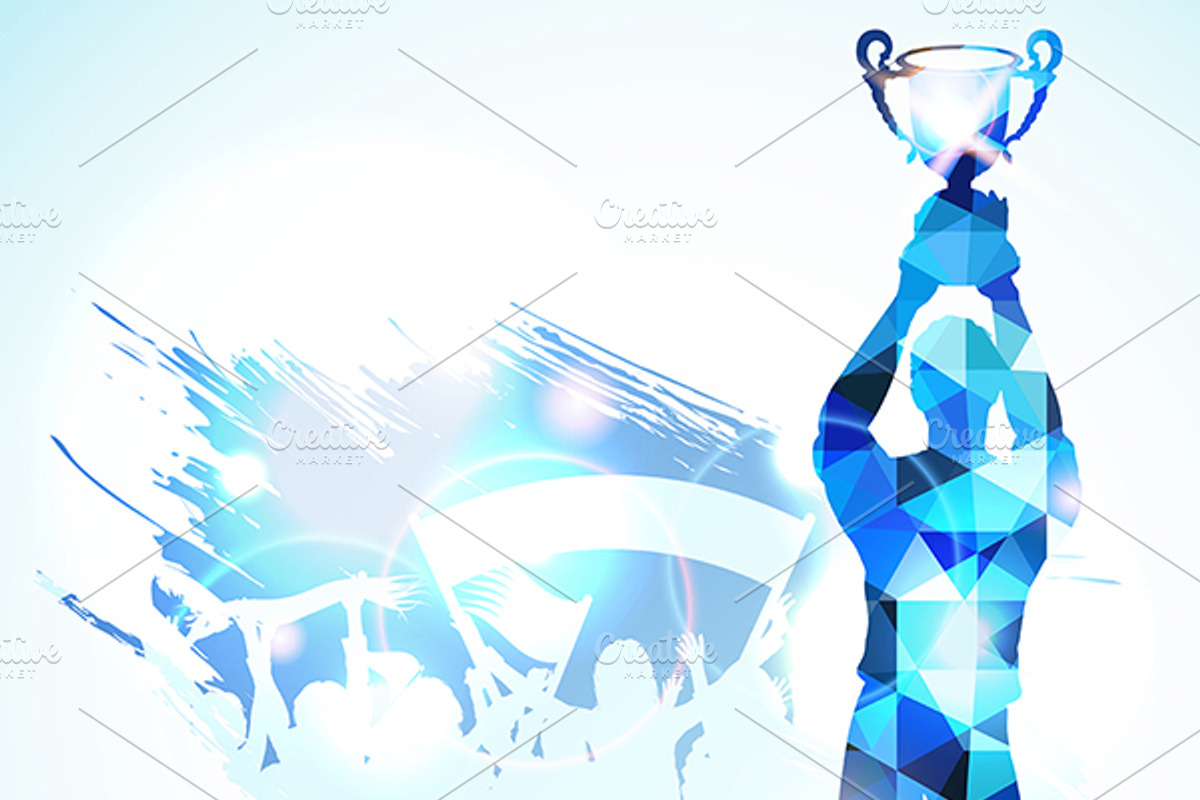 Sport Silhouettes Triangle Pattern, an Object Graphic by TAlex (Photo 4 of 5)