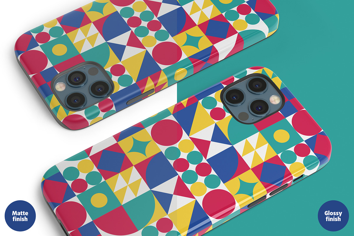 Phone 12 Pro Tough Case Mock-up, an iPhone Mockup by Colatudo Store (Photo 8 of 9)